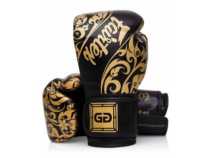 Boxerské rukavice Fairtex Glory BGVG2 - černá barva