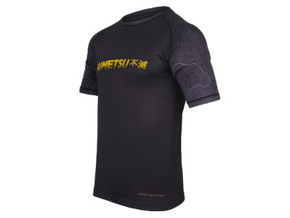 Fumetsu rash guard Arc krátký rukáv - černý