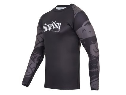 Fumetsu rash guard SNAKE EYES dlouhý rukáv - černá