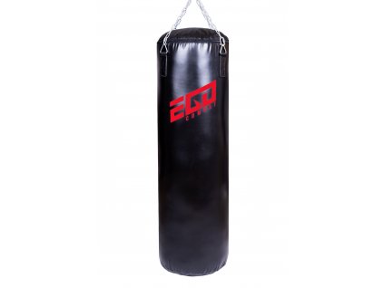 Boxovací pytel JUMBO HEAVY Ego Combat  - 50 cm průměr - černá/červená