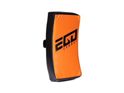 Ego Combat lapa prohnutá - blok Premium Endurance - 60 x 35 x 15 cm - ORANŽOVÁ/černá