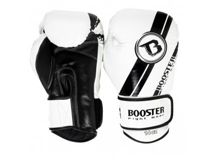 Booster kožené boxerské rukavice PRO BGL V3 - bílá/černá