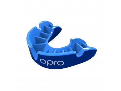 OPRO Silver chrániče zubů Junior - modrá