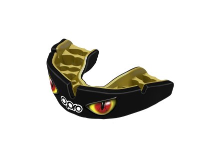OPRO Instant Custom-Fit  chrániče zubů Eyes - černá/červená