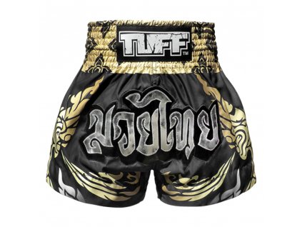 Tuff muay thai trenky Thai King of Nagay  - černá