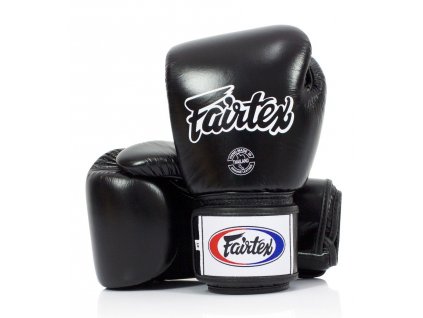 Boxerské rukavice Fairtex BGV1 Breathable - černá barva