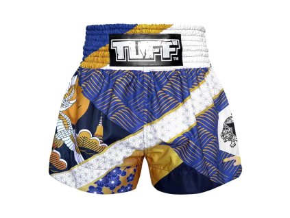 Tuff muay thai trenky majestic Crane   -  modrá