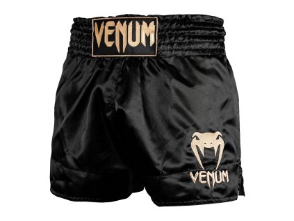 Venum šortky na thajský box Classic - černá/zlatá