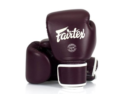 Boxerské rukavice Fairtex BGV16 - vínová