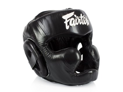 Přilba na box Fairtex Sparring HG13 - černá