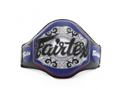 Tréninkový pás na břicho Fairtex BPV3 - modrá/červená