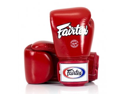 Boxerské rukavice Fairtex BGV1 - červená barva
