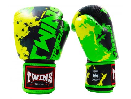 Boxerské rukavice TWINS Candy FBGVL3-61 - zelená