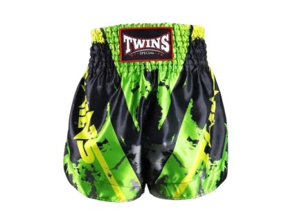 Twins trenky na thajský box TBS-Candy exkluzive - zelená