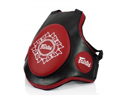 Fairtex velká trenérská vesta TV2 - černá/červená