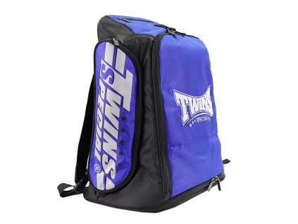 Velký batoh TWINS - konvertibilní taška BAG5 -modrá/černá