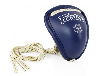 Fairtex kovový suspenzor GC2- modrá