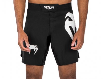 Venum MMA trenky 5.0 Light - černá - bílé logo