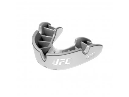 OPRO Silver chrániče zubů UFC - bílá/stříbrná