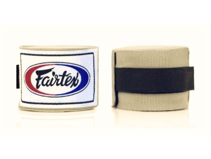 Fairtex polo-elastická bandáž 4,5 m - béžová