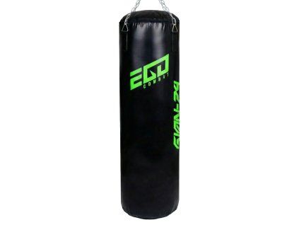 Boxovací pytel GIANT-24 Ego Combat  - 210 x 60 cm - černá/neon zelená