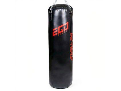 Boxovací pytel GIANT-24 Ego Combat  - 210 x 60 cm - černá/červená