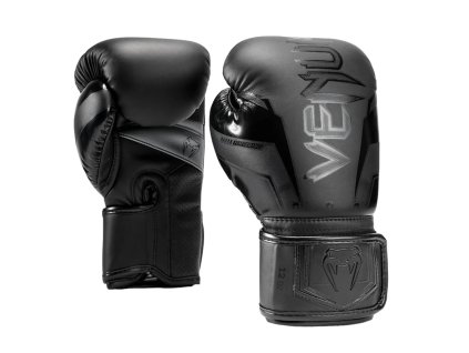 Boxerské rukavice Venum Elite Evo - černá/černá