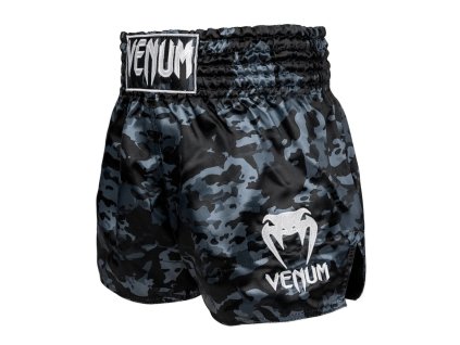 Venum šortky na thajský box Classic - dark camo