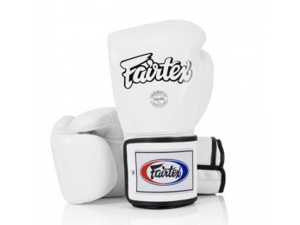 Fairtex boxerské rukavice BGV5 Super Sparring - bílá barva