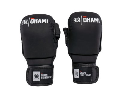 Okami MMA Hi Pro sparingové rukavice – černá