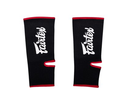 Chrániče kotníků Fairtex AS3 - černá/červená