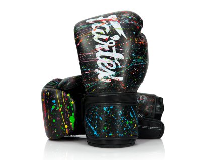 Boxerské rukavice Fairtex BGV14 Black Painter