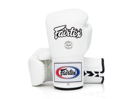 Boxerské rukavice Fairtex BGL6 - bílá barva