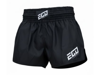 Ego Combat  Muay Thai trenky - černá