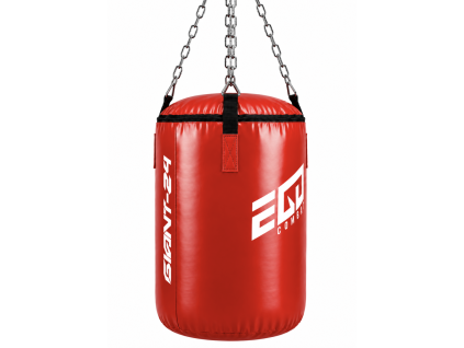 Boxovací pytel GIANT-24 Ego Combat  - průměr 60 cm - červená/bílá