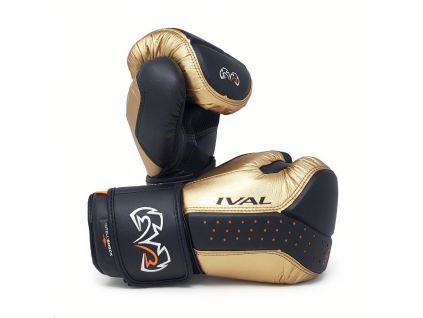 Rival RB10 Intelli-Shockpytlové rukavice - zlatá
