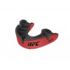 OPRO Silver chrániče zubů UFC -červená/černá barva