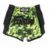 Fairtex trenky na Thajský box - maskáč zelená