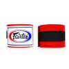 Fairtex polo-elastická bandáž 4,5 m - červená