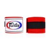 Fairtex polo-elastická bandáž 4,5 m - červená