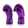 Boxerské rukavice Fairtex BGV22 Metallic - fialová