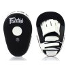Fairtex velké  boxerské lapy  FMV13 - černá/bílá