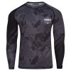 Fumetsu rash guard Shield dlouhý rukáv - černá/camo