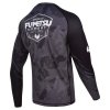 Fumetsu rash guard Shield dlouhý rukáv - černá/camo