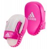 adidas lapy na box Speed Coach  ADISBAC014 - bílá/růžová