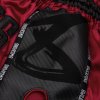8 WEAPONS Muay Thai trenky Carbon - Red Down - červená