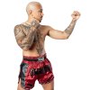 8 WEAPONS Muay Thai trenky Carbon - Red Down - červená