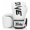 Boxerské rukavice Fairtex ONE Limited - bílá barva