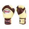 Boxerské rukavice TWINS BGVL13 - vanilla/hnědá