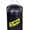 Boxovací pytel JUMBO HEAVY Ego Combat  - 50 cm průměr - černá/žlutá
